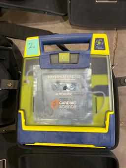 5 CARDIAC SCIENCE AUTOMATED EXTERNAL DEFIBRILLATORS...