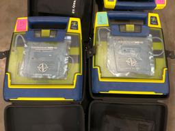 5 CARDIAC SCIENCE AUTOMATED EXTERNAL DEFIBRILLATORS...