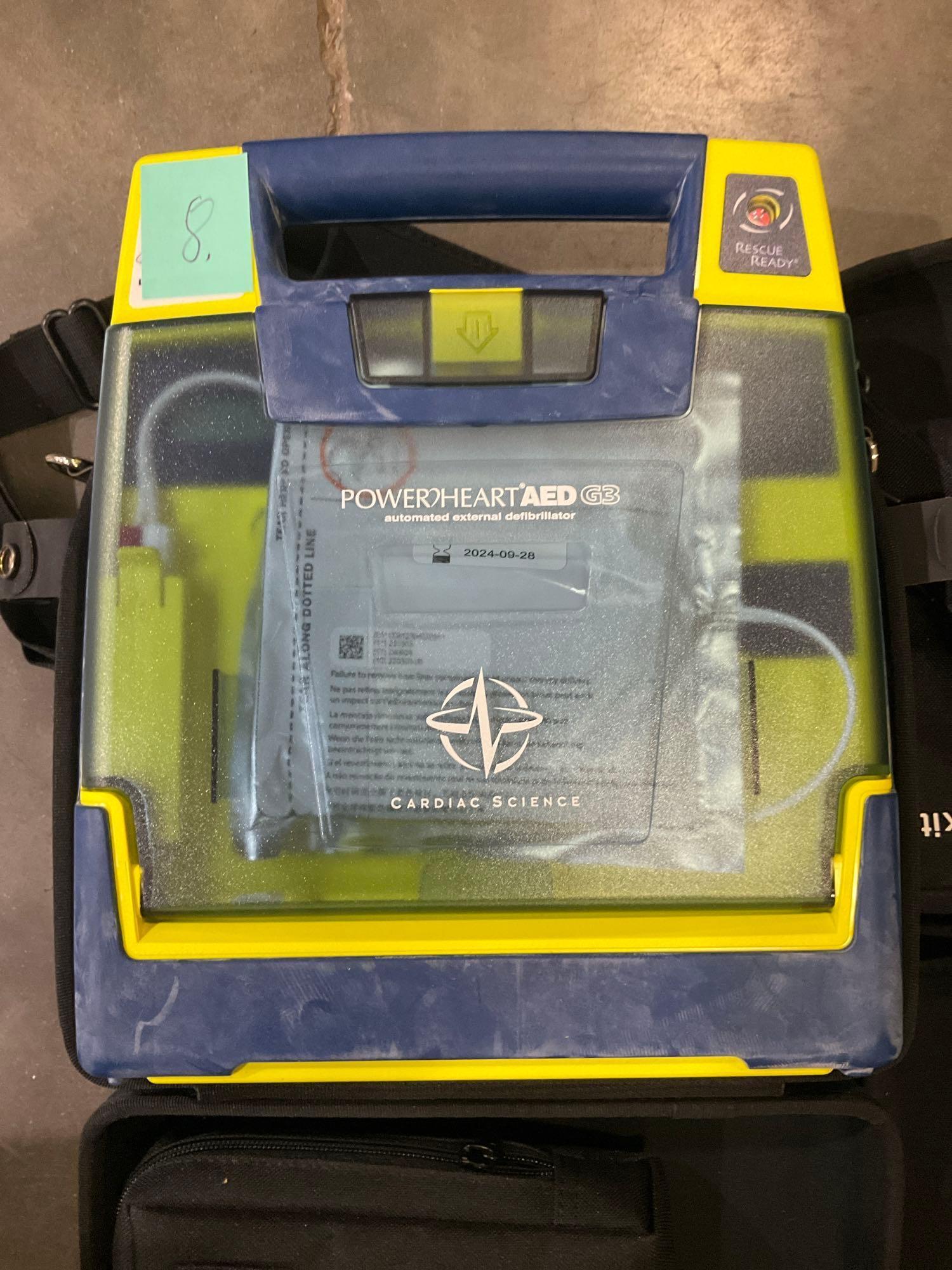 5 CARDIAC SCIENCE AUTOMATED EXTERNAL DEFIBRILLATORS...