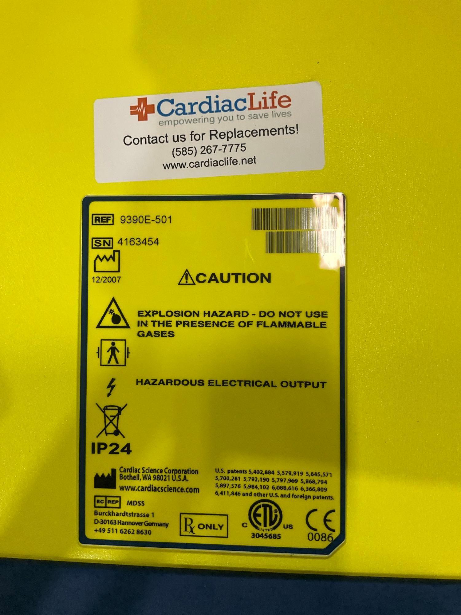 5 CARDIAC SCIENCE AUTOMATED EXTERNAL DEFIBRILLATORS...