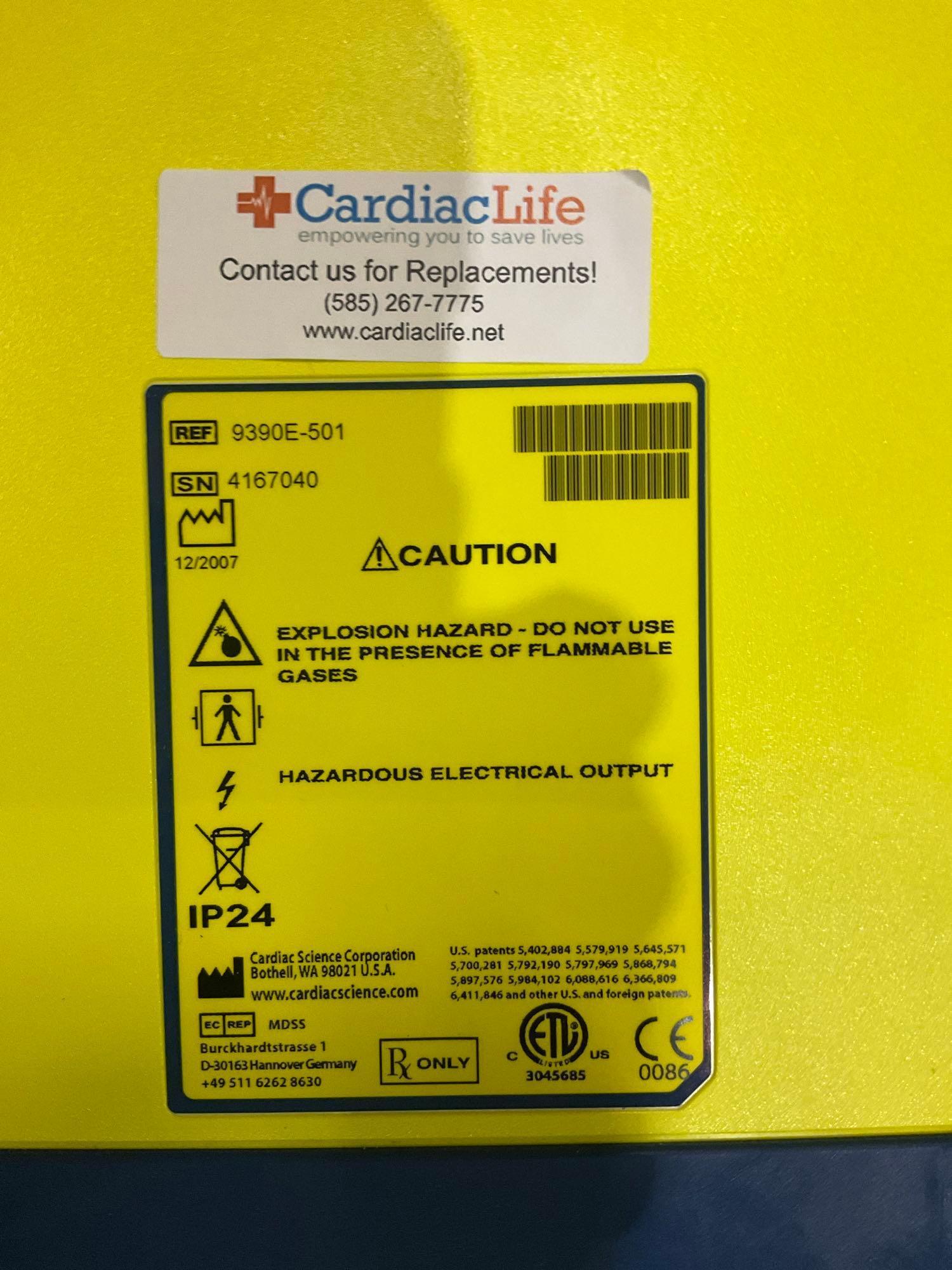 5 CARDIAC SCIENCE AUTOMATED EXTERNAL DEFIBRILLATORS...