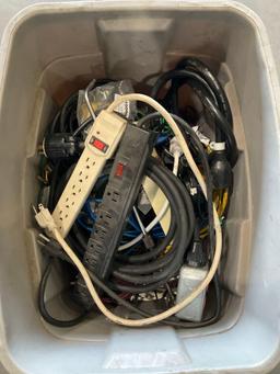 PATCH CABLES & MISC CABLES / WIRES IN BIN
