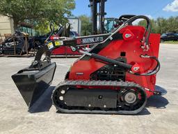 UNUSED 2023 AGT MINI SKID STEER LOADER MODEL LRT23, GAS POWERED, RUBBER TRACKS