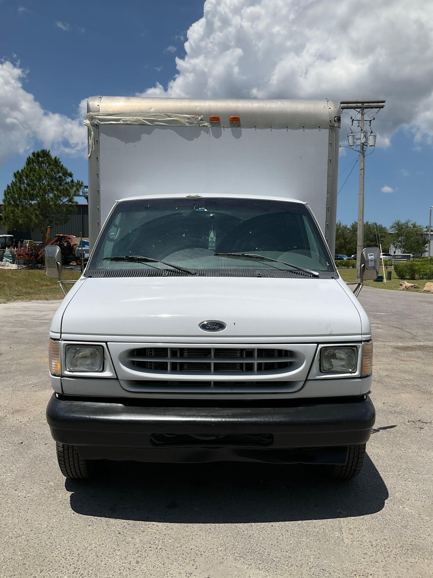 2002...FORD ECONOLINE E350 CUTAWAY VAN, DIESEL AUTOMATIC, GVWR 11500LBS,...RUNS & DRIVES