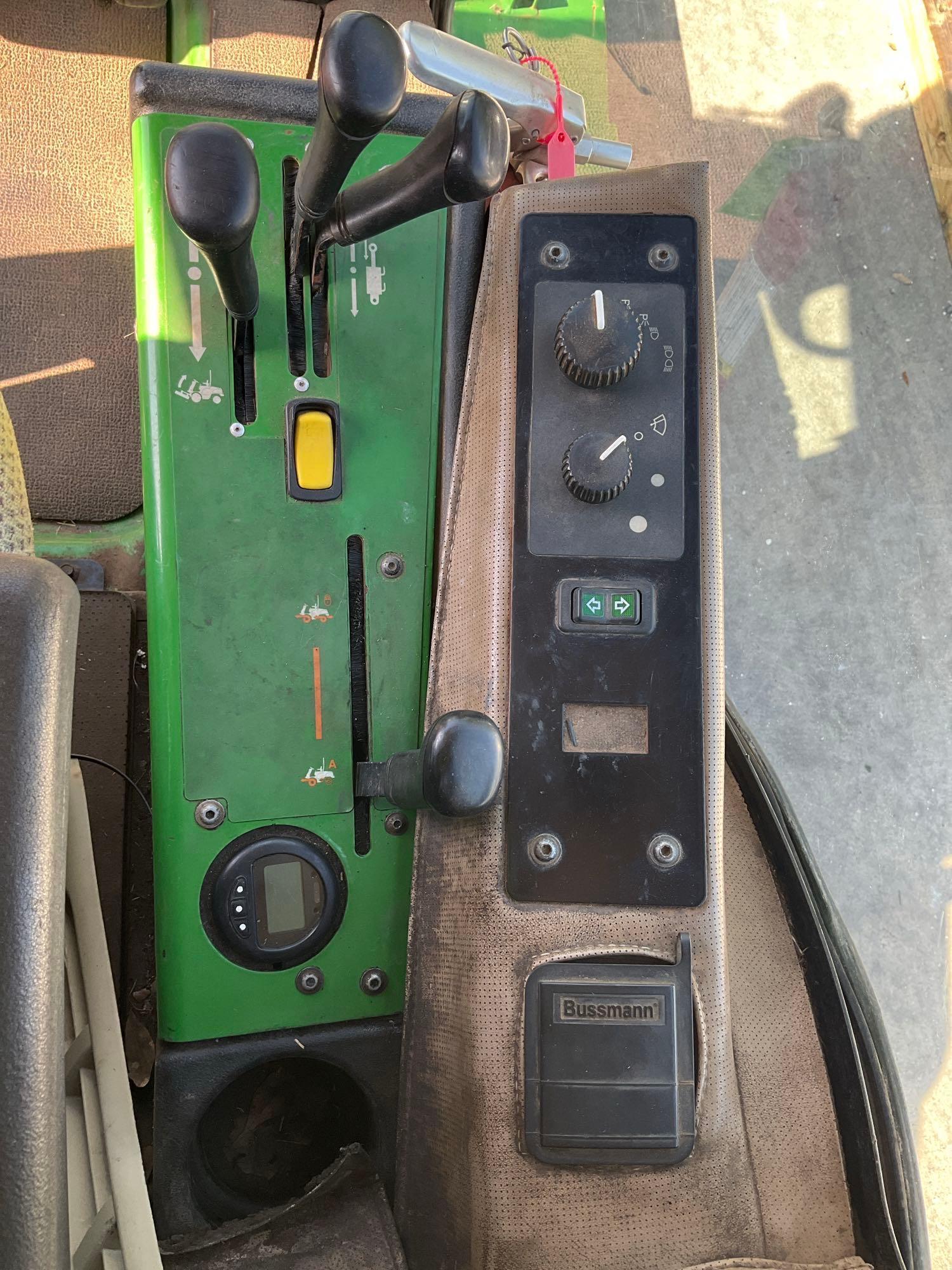 JOHN DEERE 1575 TERRAINCUT...MOWER, DIESEL, ENCLOSED CAB, 4WD, JOHN DEERE BUC10002 MD FASTBACK CO...