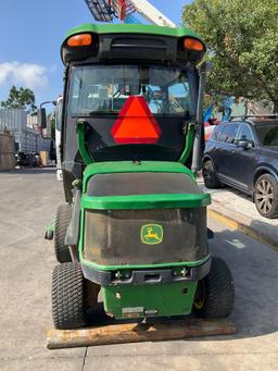 JOHN DEERE 1575 TERRAINCUT...MOWER, DIESEL, ENCLOSED CAB, 4WD, JOHN DEERE BUC10002 MD FASTBACK CO...