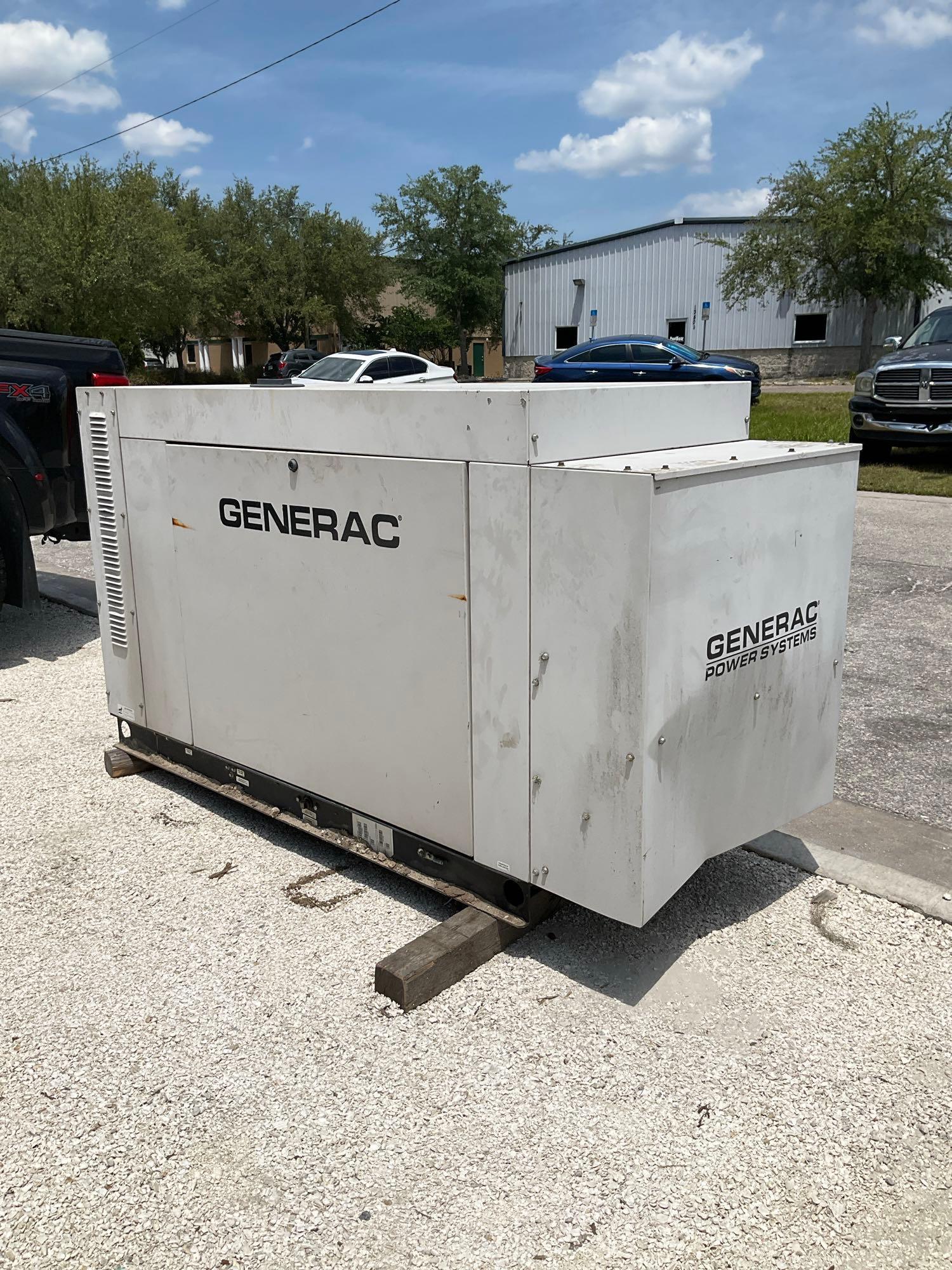 GENERAC...35KW GENERATOR , LP / NG POWER, RUNS AND OPERATES