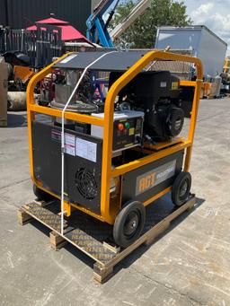 UNUSED AGT INDUSTRIAL HPW4000 HOT WATER PRESSURE WASHER,GAS POWER, DIESEL BURNER, ELECTRIC START,...