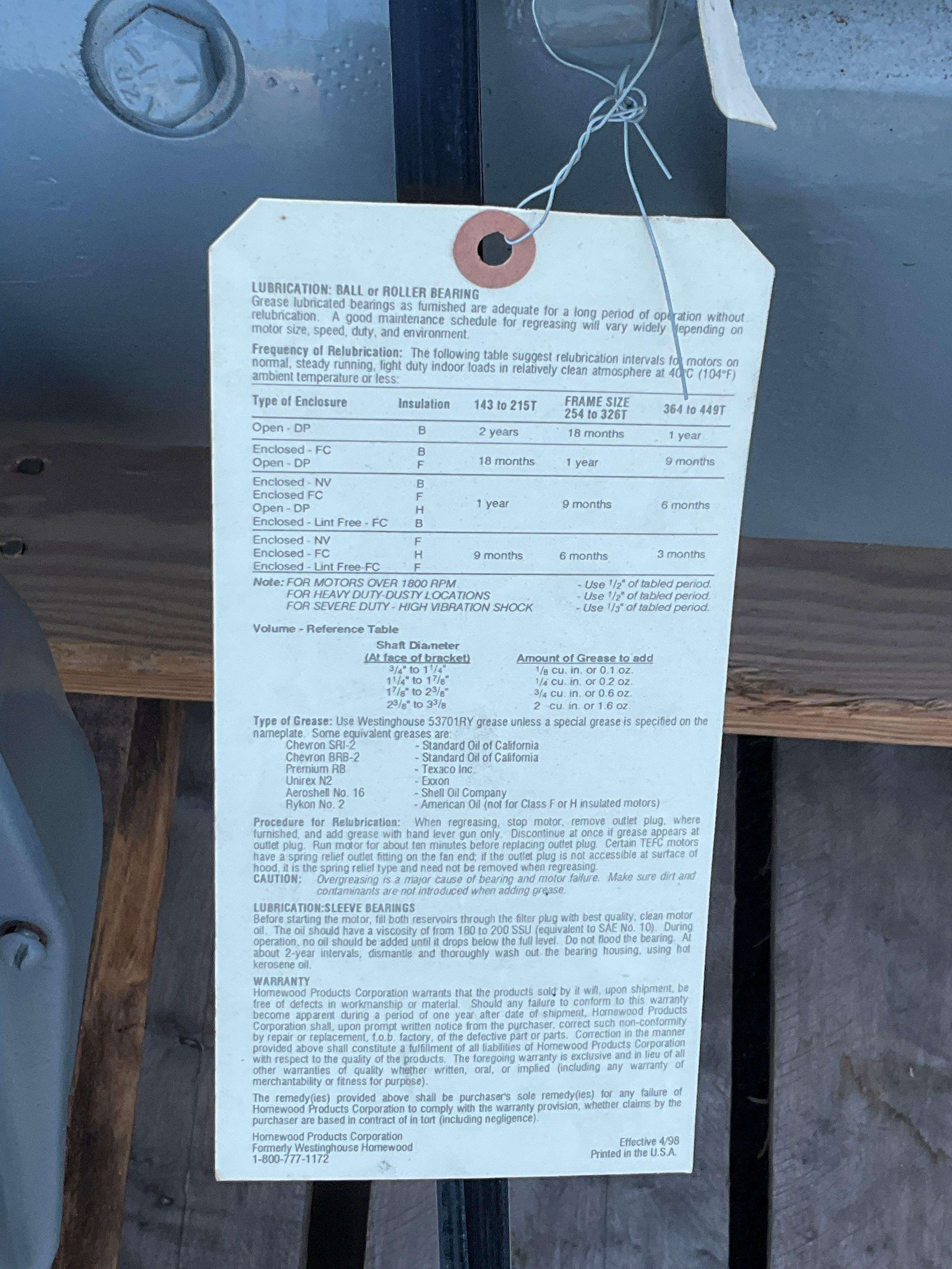 WESTINGHOUSE...DIRECT CURRENT MOTOR MODEL 1H11081, 15 HP, 3500 RPM, 120VDC, 113 AMP, APPROXIMATELY