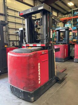 RAYMOND ORDER PICKER MODEL 560-OPC30TT, ELECTRIC, APPROX MAX CAPACITY 3000, APPROX MAX HEIGHT 210...