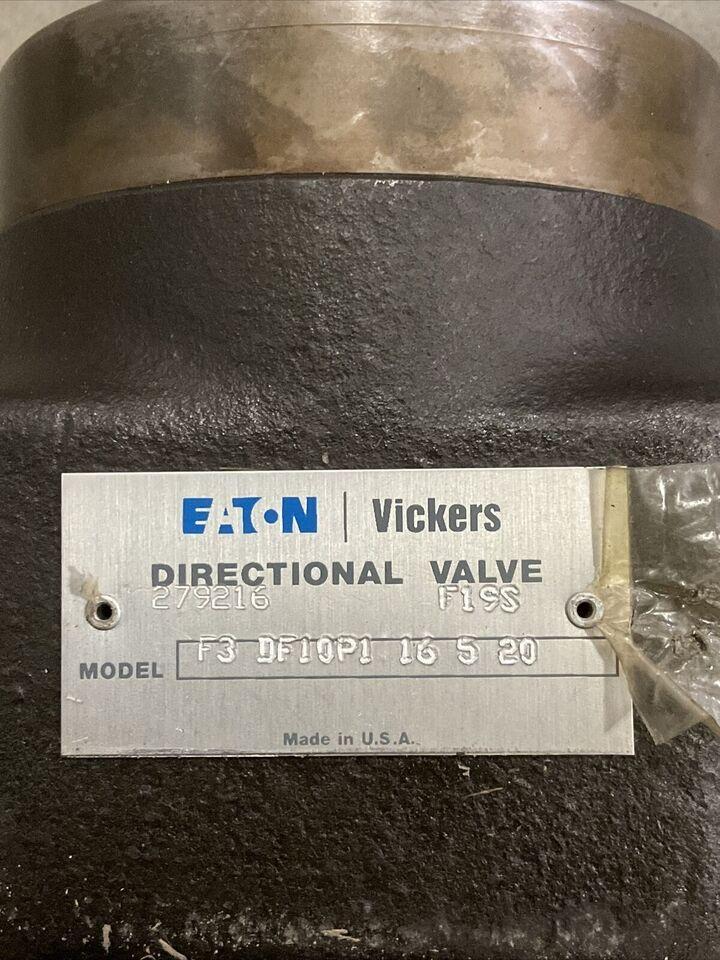 EATON VICKERS F3 DF10P1 16 5 20 DIRECTIONAL CHECK VALVE