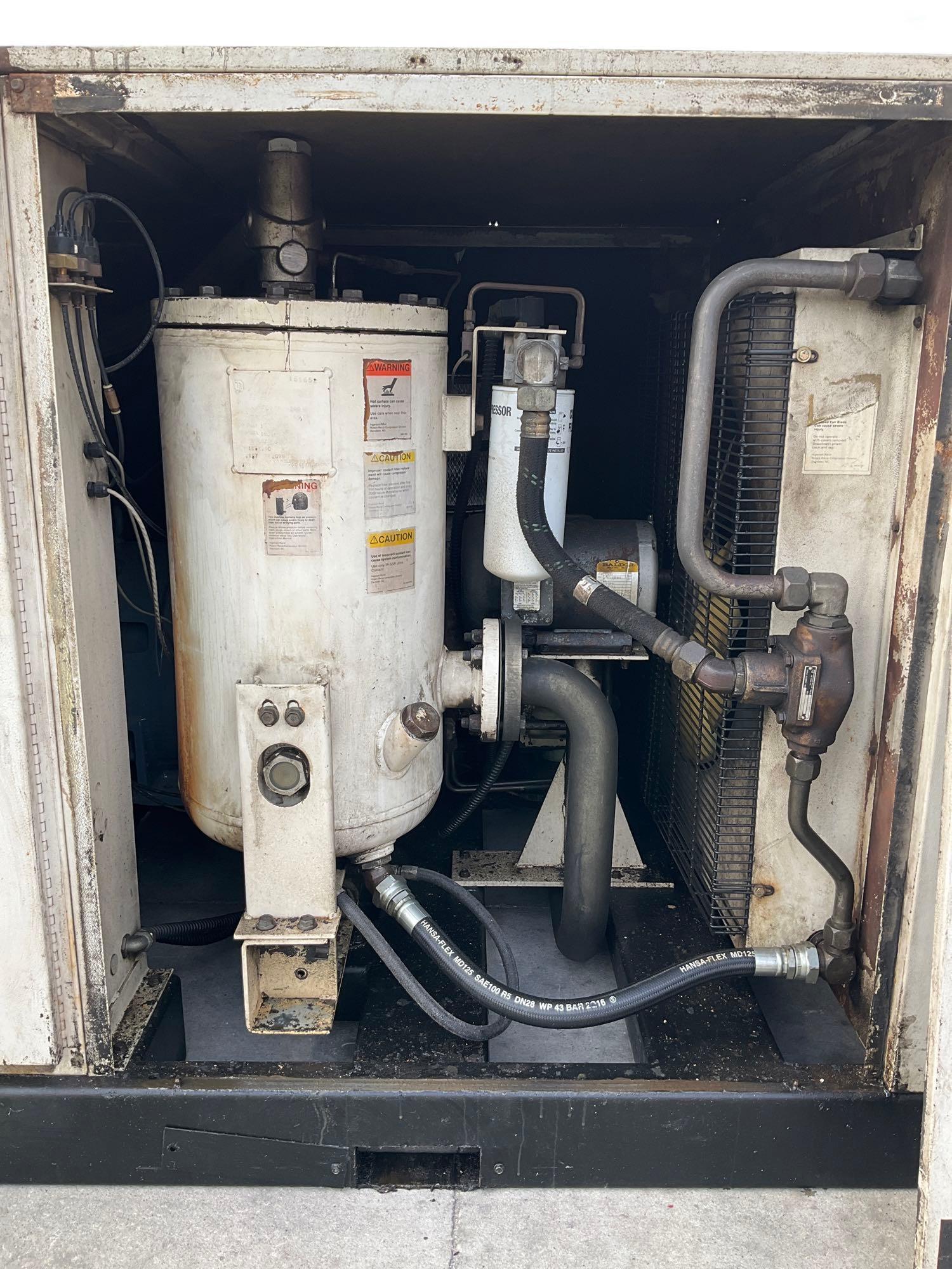 INGERSOLL RAND AIR COMPRESSOR MODEL SSR, BALDOR RELIANCE MOTOR