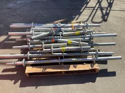 PALLET OF ASSORTED SCAFFOLDING...PIPES