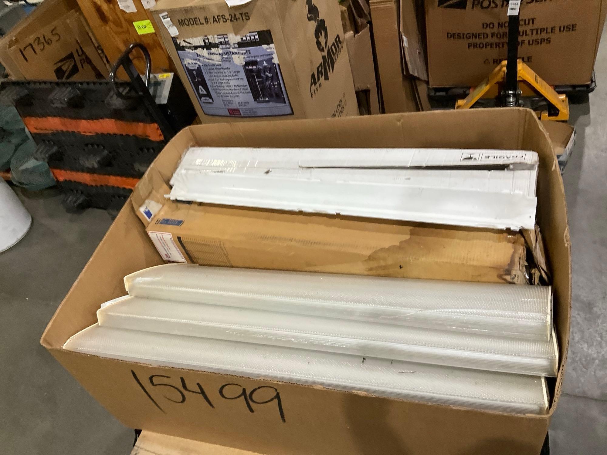 PALLET OF LIGHT BULBS AND FIXTURES FOR INDUSTRIAL AND RESIDENTIAL...USE; BRANDS INCLUDE GE, LITHO...