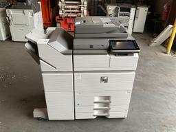 SHARP PRINTER DIGITAL MULTIFUNCTIONAL SYSTEM MODEL MX-M7570; SHARP FINISHER MODEL MX-FN34