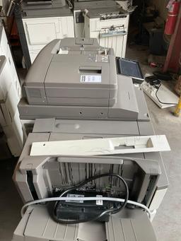 SHARP PRINTER DIGITAL MULTIFUNCTIONAL SYSTEM MODEL MX-M754N; SHARP FINISHER FINISHER MODEL MX-FN19;