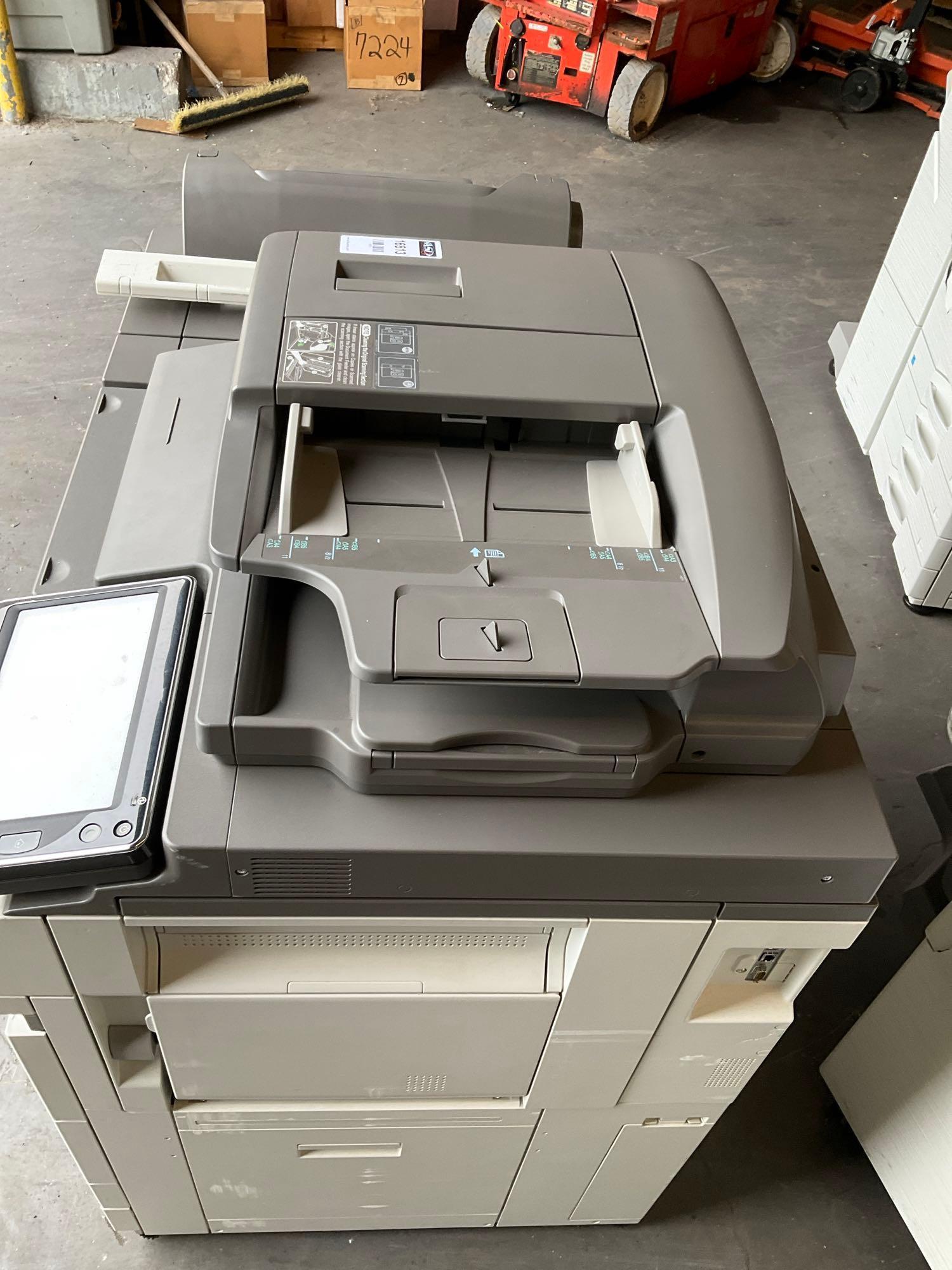 SHARP PRINTER DIGITAL MULTIFUNCTIONAL SYSTEM MODEL MX-M754N; SHARP FINISHER FINISHER MODEL MX-FN19;