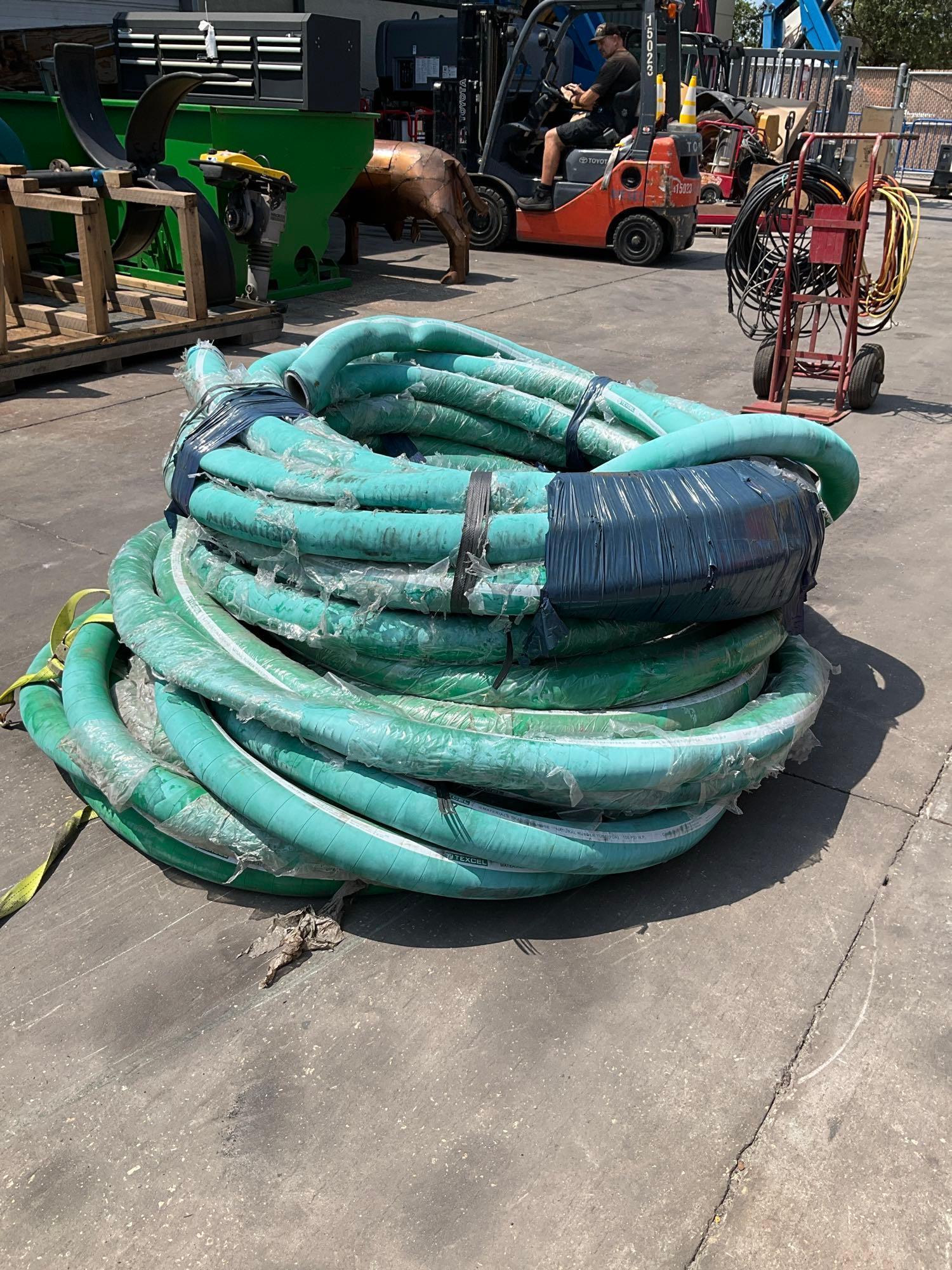 PALLET OF ASSORTED...TEXCEL...MATERIAL TRANSFER HOSE
