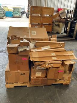 LOT OF SMC PNEUMATIC GUIDED CYLINDERS; MULTIPLE SIZES AND CAPACITIES; LOT MAY INCLUDE OTHER BRANDS