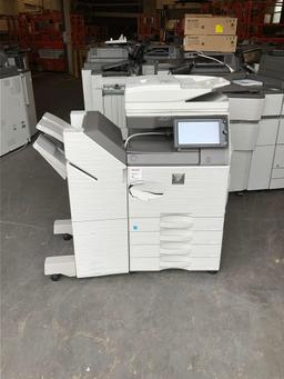 SHARP PRINTER DIGITAL MULTIFUNCTIONAL SYSTEM MODEL MX-M5070; SHARP FINISHER MODEL MX-FN30; SHARP ...