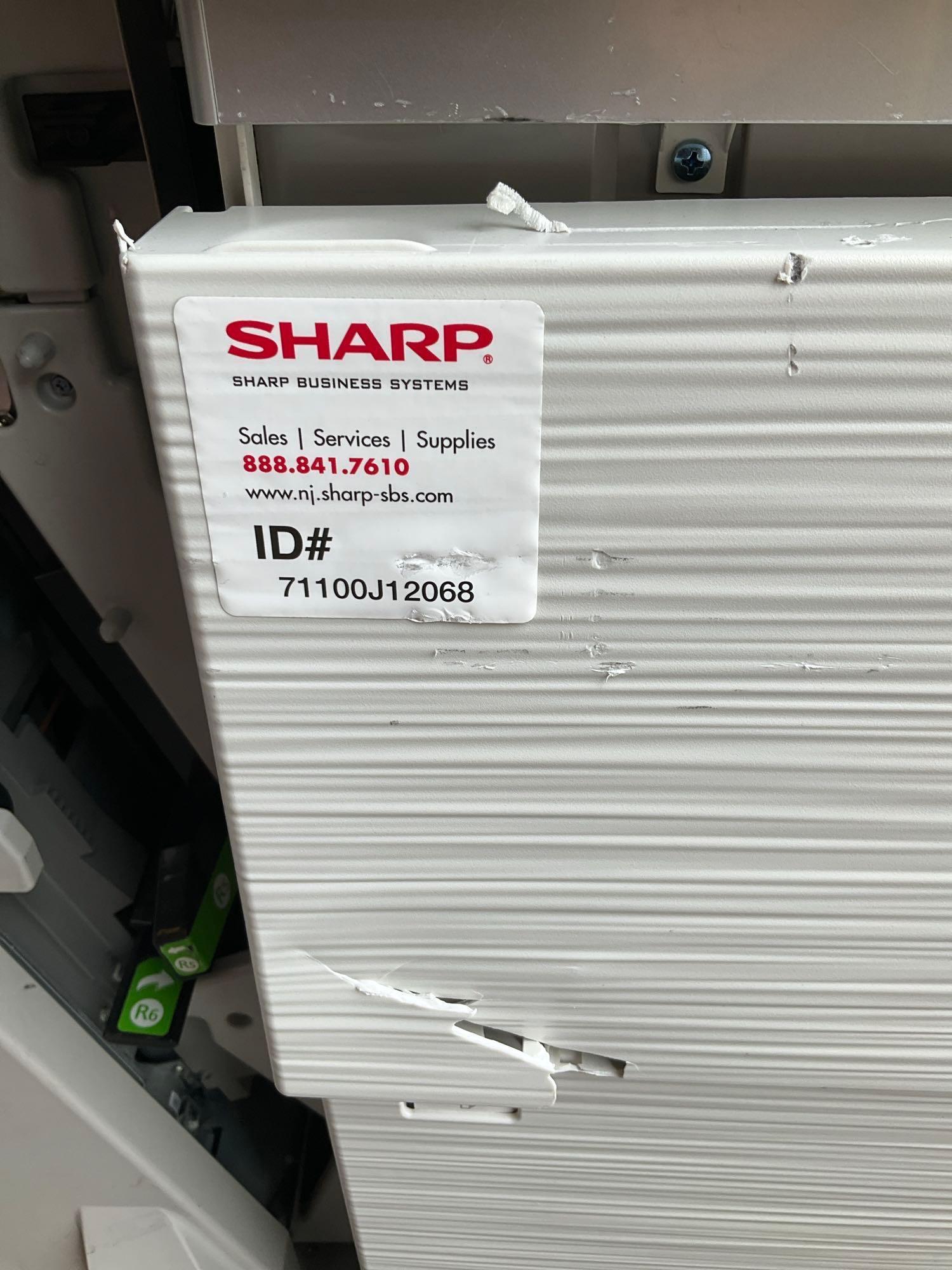 SHARP PRINTER DIGITAL MULTIFUNCTIONAL SYSTEM MODEL MX-M7570 WITH SHARP FINISHER; SHARP ESPO DIGITAL