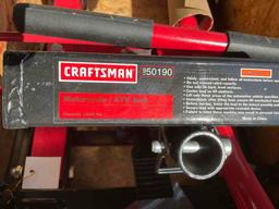 CRAFTSMAN MOTORCYCLE/ ATV JACK MODEL 950190; APPROXIMATE MAX CAPACITY 1500 LB, APPROX 50? L X 2