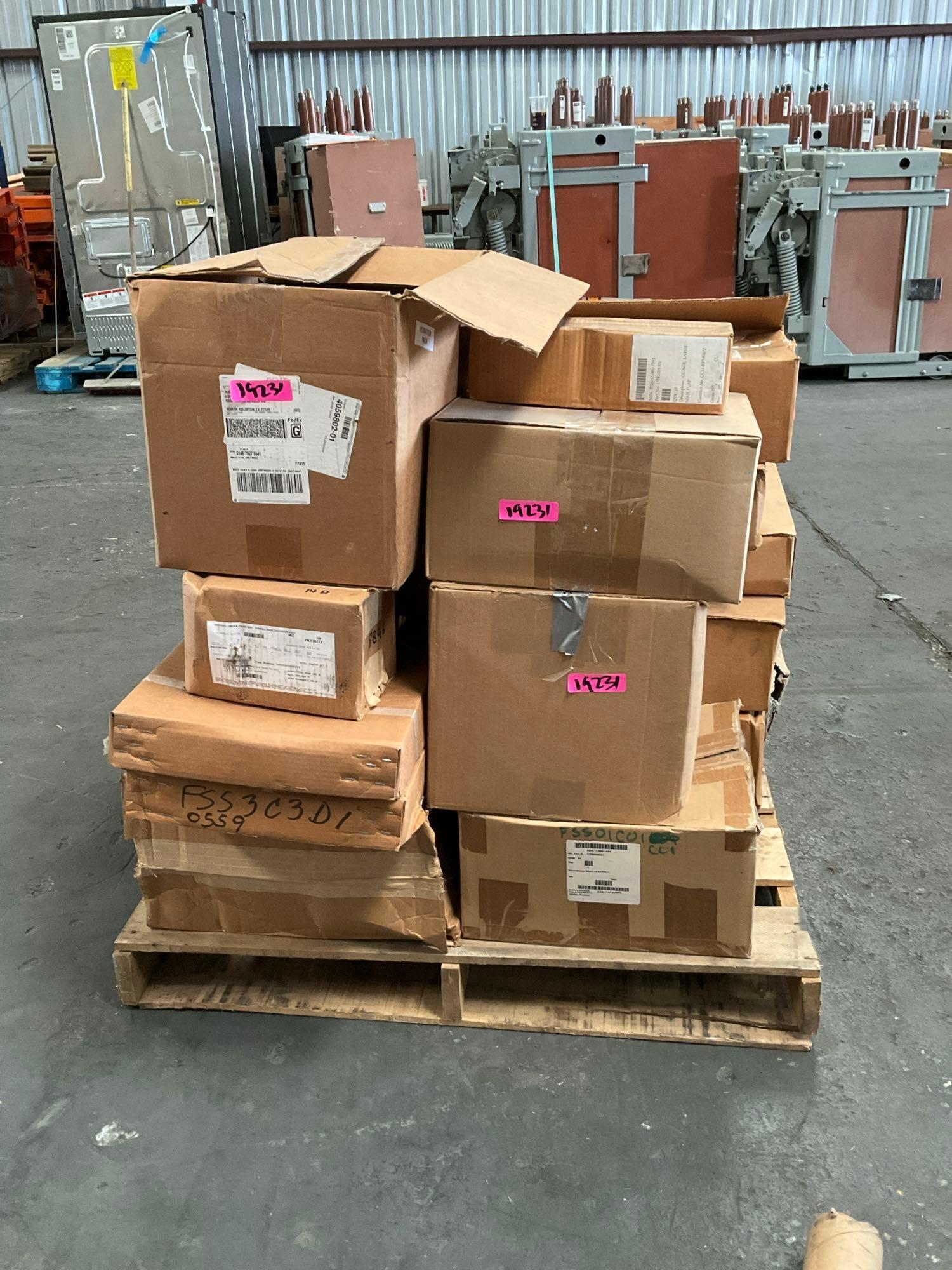 LOT OF CONVEYOR PARTS