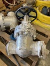 POWELL 600 4" WCB C2CH12 B16.34 Cl 600 76 1/2U GATE VALVE 1480PSI