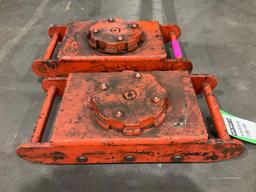 ( 2 ) MULTI TON HEAVY DUTY MACHINE SKATES...