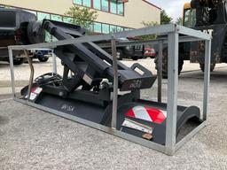 UNUSED 2024 SNOW BUCKET ATTACHMENT MODEL 003-17-86-001 FOR UNIVERSAL SKID STEER...