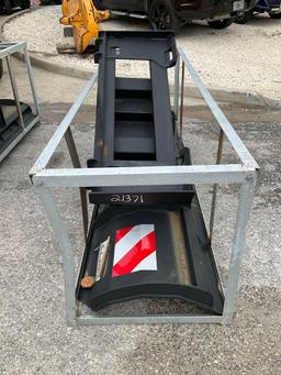 UNUSED 2024 SNOW BUCKET ATTACHMENT MODEL 003-17-86-001 FOR UNIVERSAL SKID STEER...