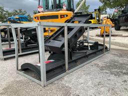 UNUSED 2024 SNOW BUCKET ATTACHMENT MODEL 003-17-86-001 FOR UNIVERSAL SKID STEER...