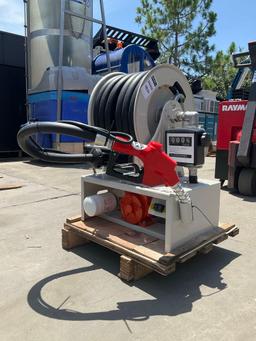 UNUSED HIGH ACCURACY METER WITH 12V DIESEL PUMP, APPROX 50FT