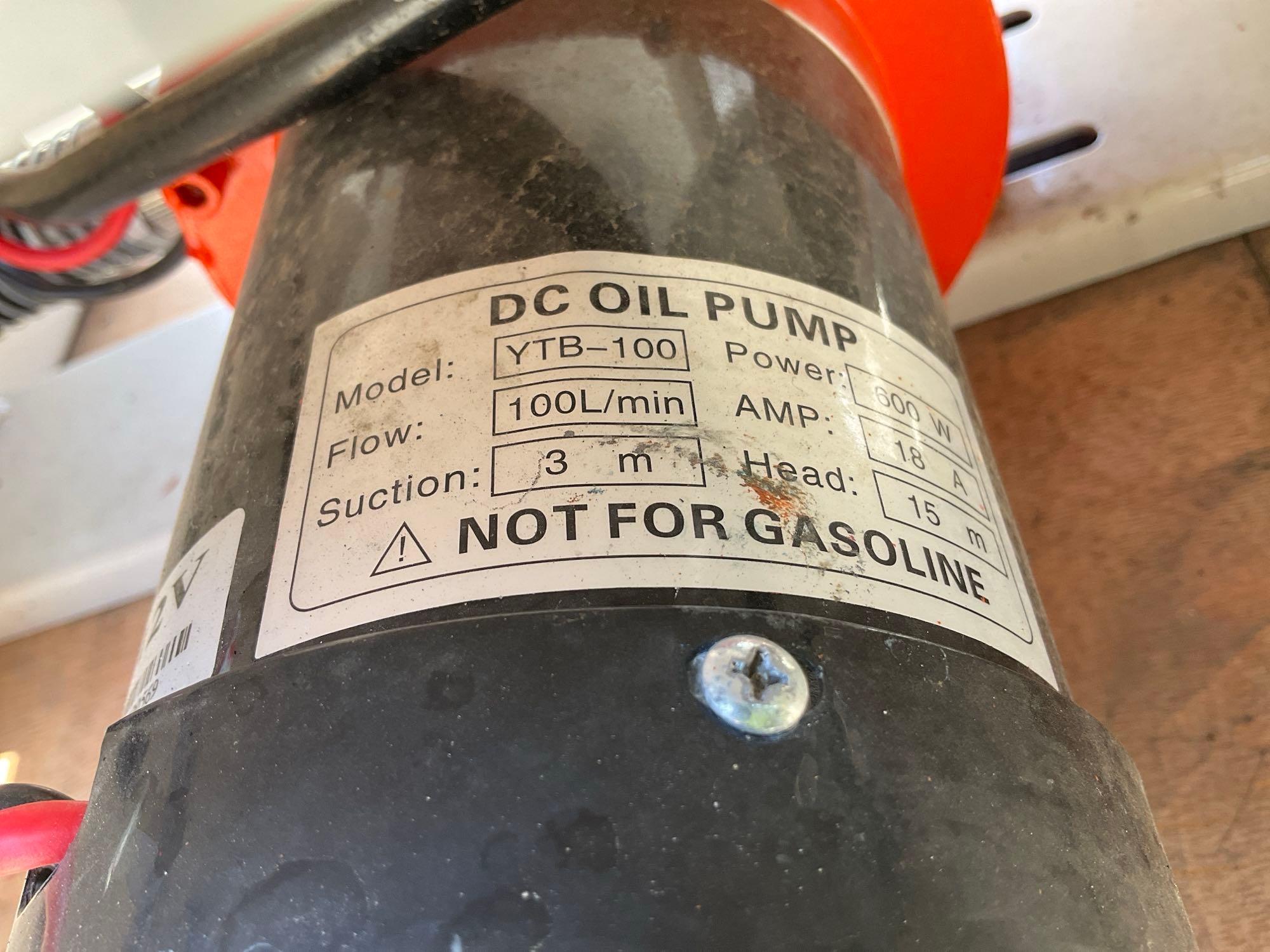 UNUSED HIGH ACCURACY METER WITH 12V DIESEL PUMP, APPROX 50FT