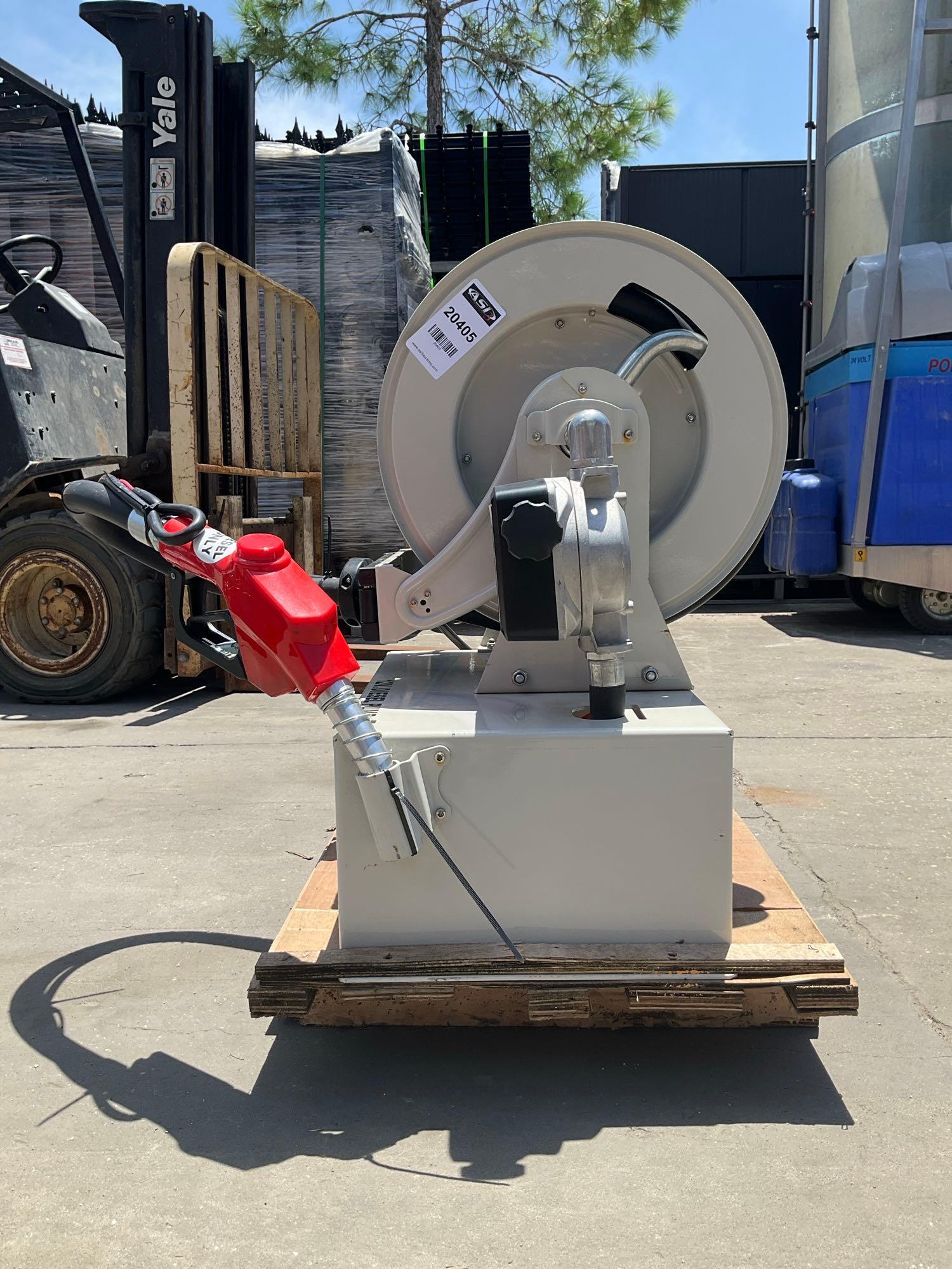 UNUSED HIGH ACCURACY METER WITH 12V DIESEL PUMP, APPROX 50FT