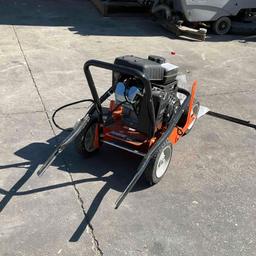 YARD FORCE LAWN EDGER MODEL YF7302, GAS POWERED,... APPROX CUTTING DEPTH -2.5 - 0.75, APPROX 9IN ...