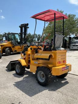 2024 FLAND FL45 WHEEL LOADER, GAS POWERED, BUCKET APPROX 40in W, RUNS & OPERATES...