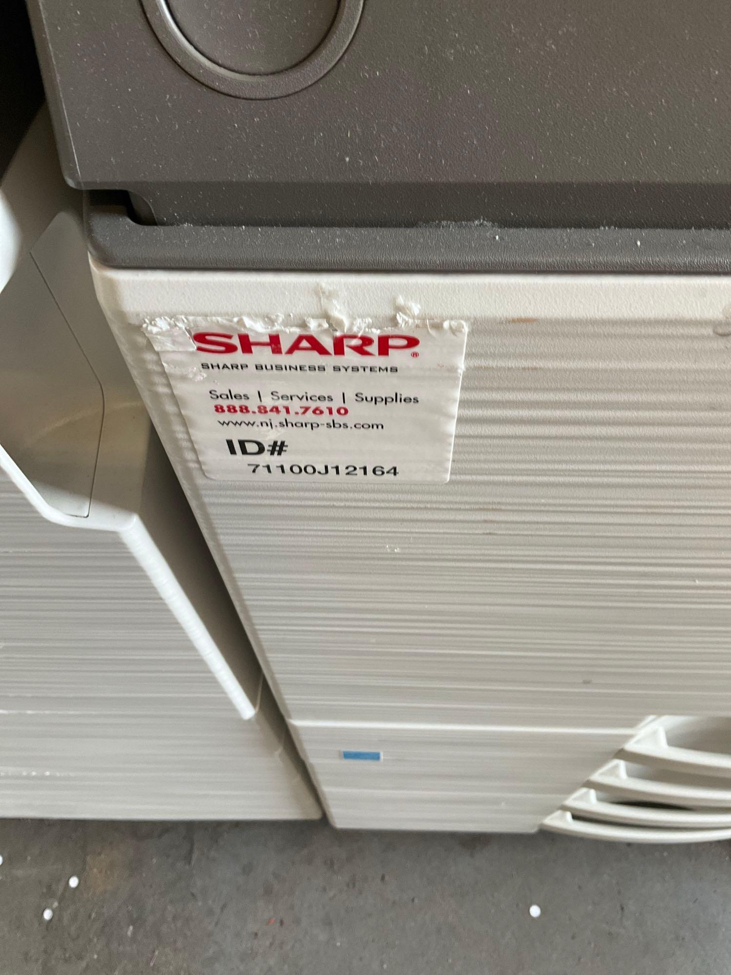 SHARP PRINTER DIGITAL MULTIFUNCTIONAL SYSTEM MODEL MX-M5070; SHARP FINISHER MODEL MX-FN30; SHARP