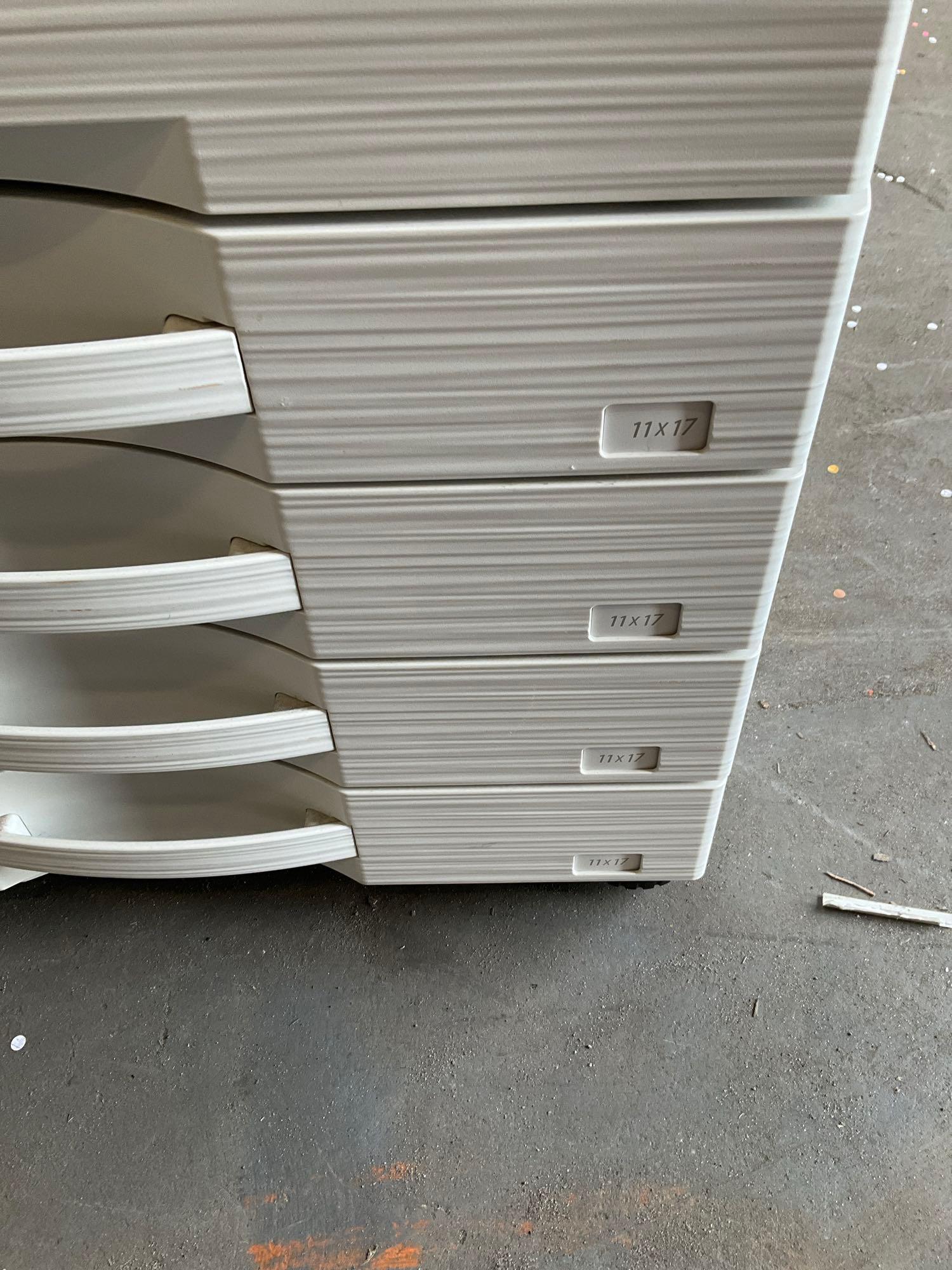 SHARP PRINTER DIGITAL MULTIFUNCTIONAL SYSTEM MODEL MX-M5070; SHARP FINISHER MODEL MX-FN30; SHARP