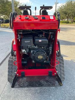 2024 EGN SKID STEER LOADER MODEL EG360T, GAS POWERED, ELECTRIC START, RUBBER TRACKS