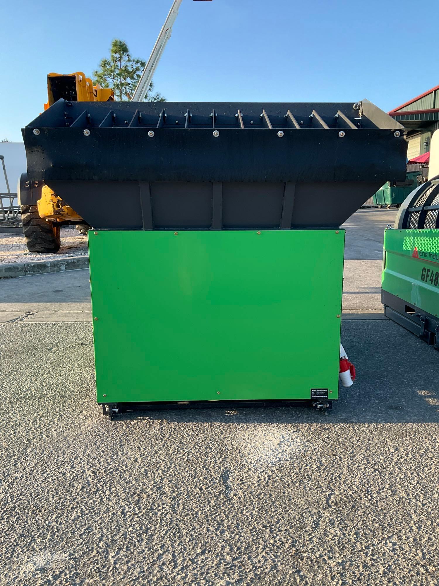 UNUSED 2024 EINGP ROTARY DRUM SCREEN MODEL GF480, ELECTRIC, 3 PHASE, 480V, 4 KW, APPROX DRUM DIA