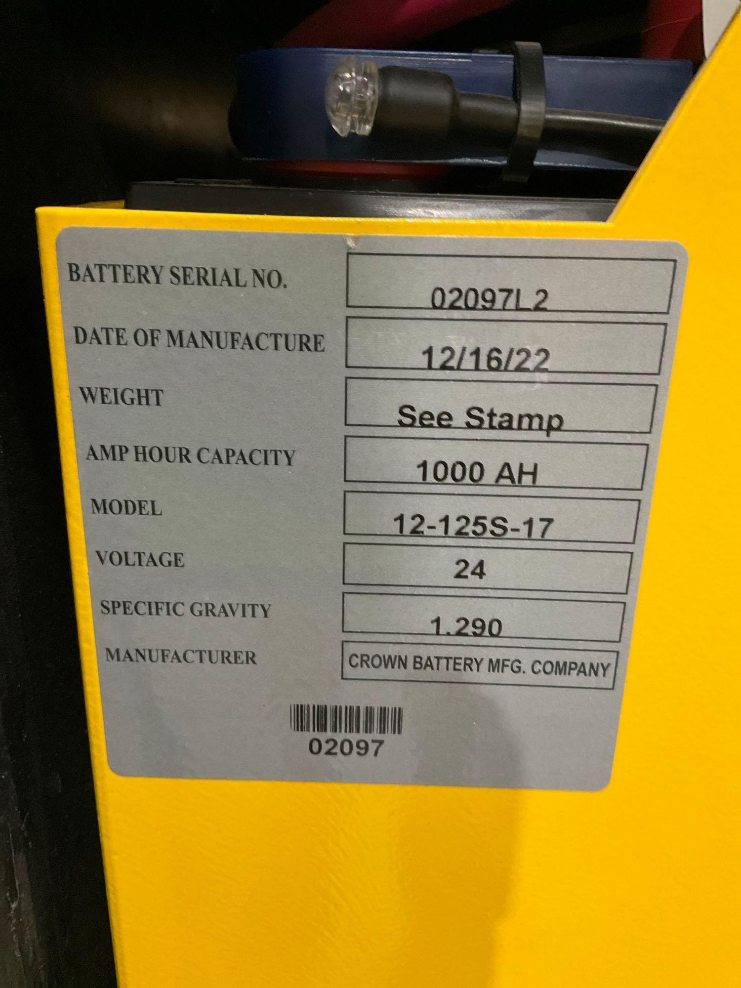MITSUBISHI REACH FORKLIFT MODEL ESR15N-24V,...ELECTRIC, APPROX MAX CAPACITY 3000LBS, MAX HEIGHT 2...