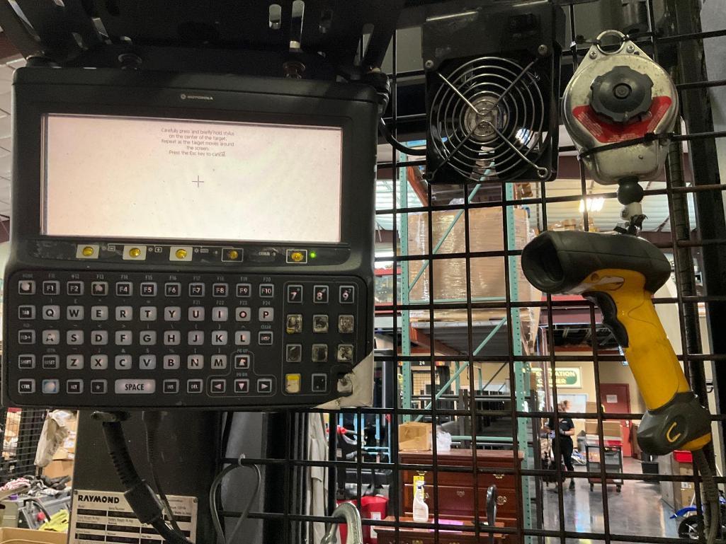 RAYMOND ORDER PICKER MODEL 560-OPC30TT, ELECTRIC, APPROX MAX CAPACITY 3000, APPROX MAX HEIGHT 210...