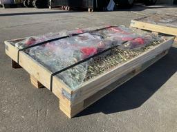 UNUSED LANDHONOR...RATCHET BINDERS & CHAINS SET MODEL LHR-RC9200, 5 BINDERS (9,200LB) &...10 G70 ...