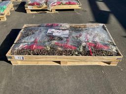 UNUSED LANDHONOR...RATCHET BINDERS & CHAINS SET MODEL LHR-RC9200, 5 BINDERS (9,200LB) &...10 G70 ...