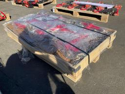 UNUSED LANDHONOR RATCHET BINDERS & CHAINS SET MODEL LHR-RC5400, 8 BINDERS (5,400LB) & 16 G70 5/16...
