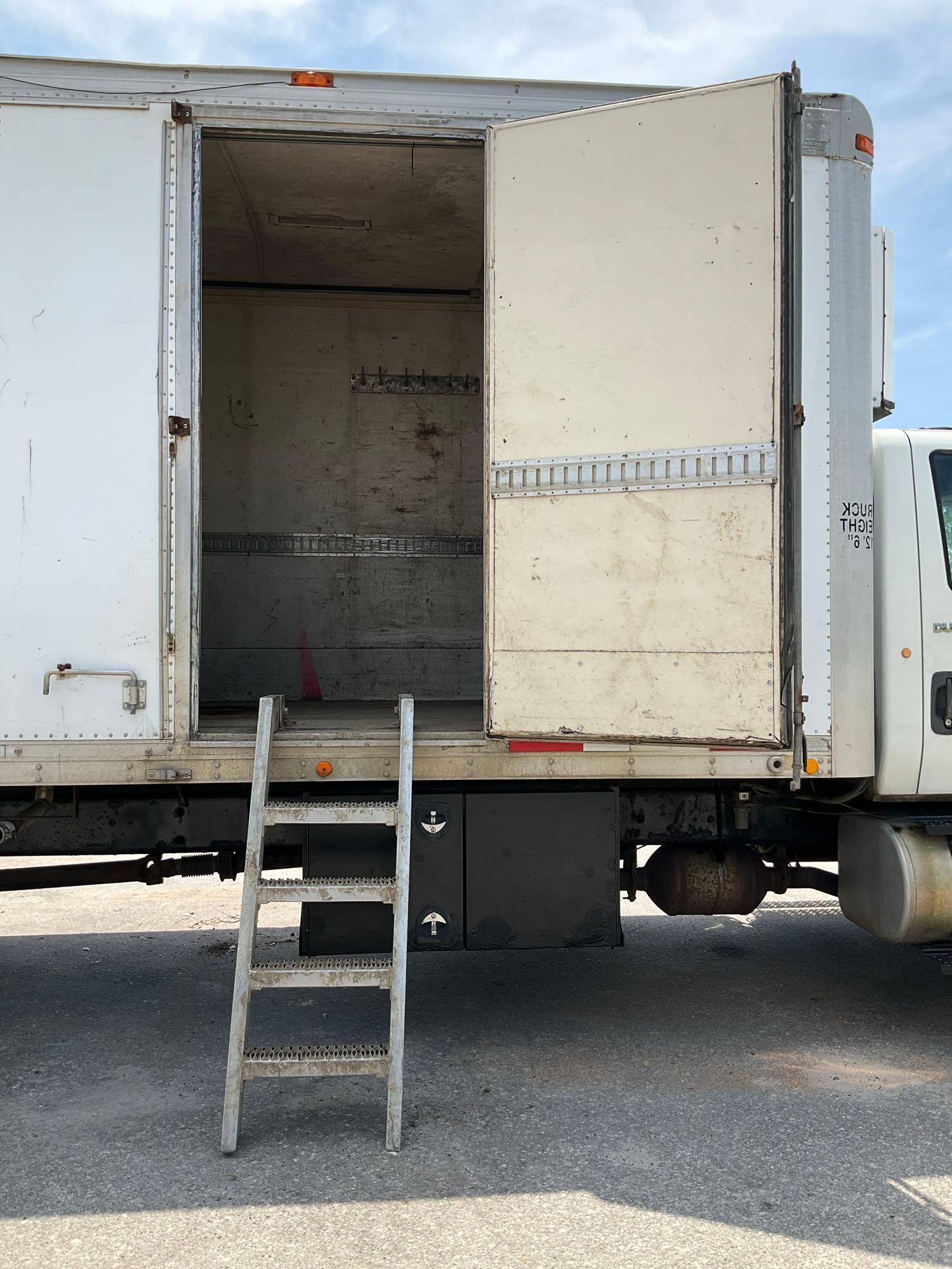 2012 INTERNATIONAL DURASTAR...4300 SBA 4X2 BOX TRUCK, DIESEL , ETRACK, MICKEY TRUCKS BODIES MODEL...