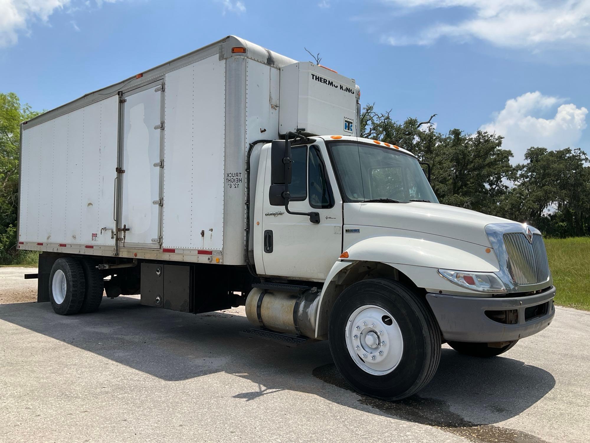 2012 INTERNATIONAL DURASTAR...4300 SBA 4X2 BOX TRUCK, DIESEL , ETRACK, MICKEY TRUCKS BODIES MODEL...