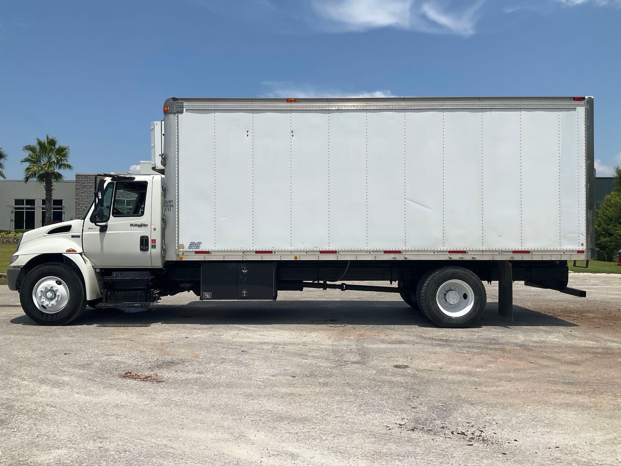 2012 INTERNATIONAL DURASTAR...4300 SBA 4X2 BOX TRUCK, DIESEL , ETRACK, MICKEY TRUCKS BODIES MODEL...