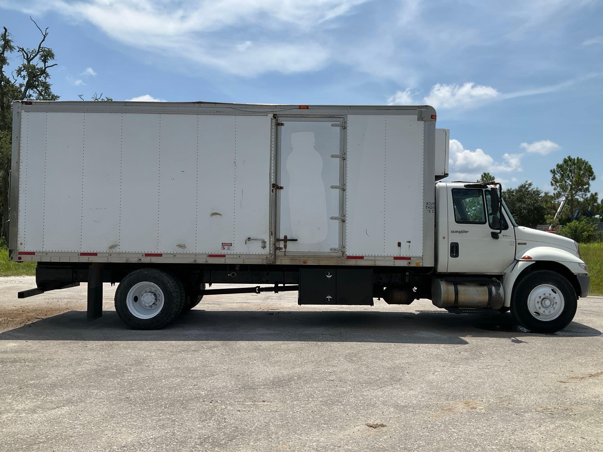 2012 INTERNATIONAL DURASTAR...4300 SBA 4X2 BOX TRUCK, DIESEL , ETRACK, MICKEY TRUCKS BODIES MODEL...